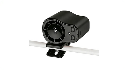 Portable Clip-On Turbo Fan with LED Display