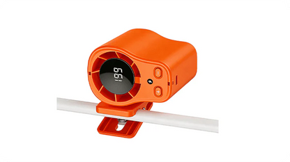 Portable Clip-On Turbo Fan with LED Display