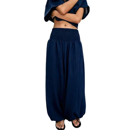 Women’s Gathered Waist Balloon Pants