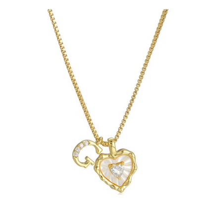 Women’s Heart-Shaped Pendant Necklace
