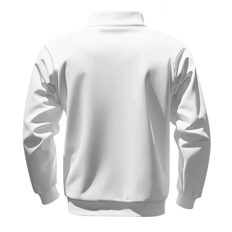 Men’s Casual Half-Zip Comfort Pullover