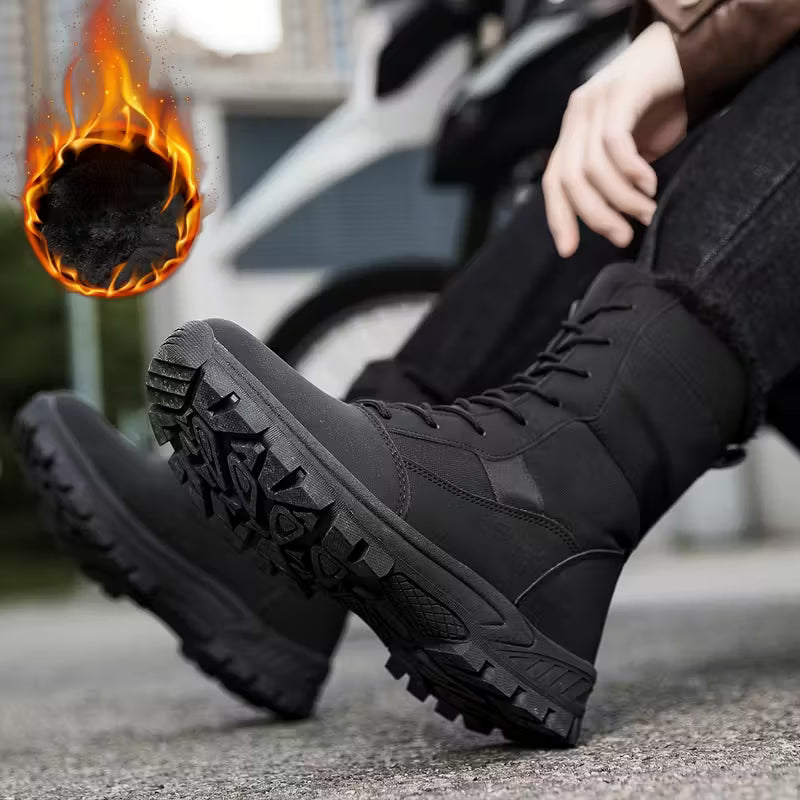 Men’s Winter Fleece Hiking Boots