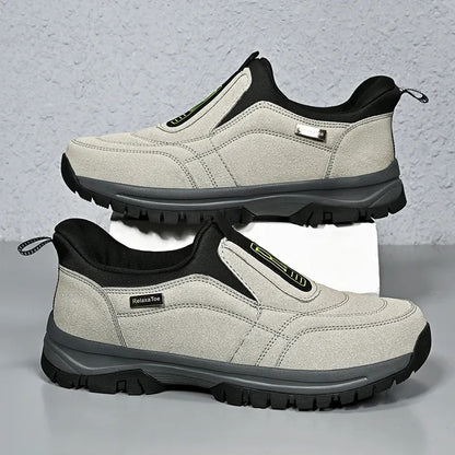 Men's Textured Slip-On Casual Shoes