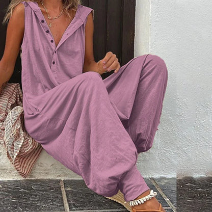 Women's Sleeveless Jumpsuit