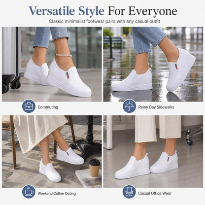 Women's Perforated Slip-On Shoes