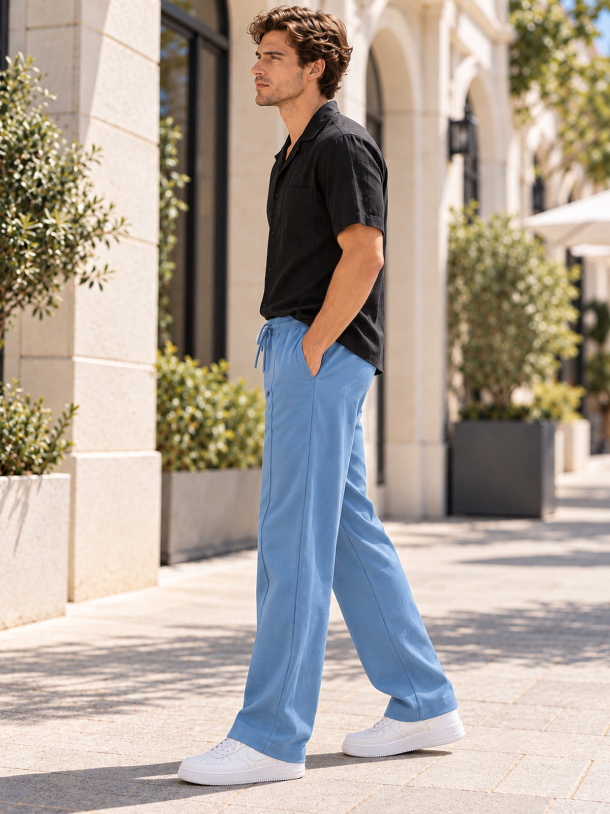 Men's Casual Drawstring Pants