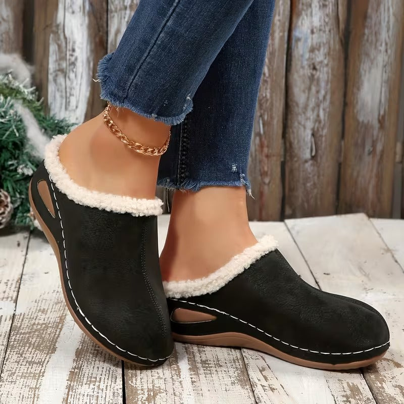 Women's Wedge Slip-On Slippers