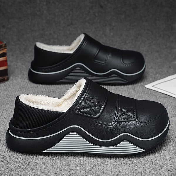 Men’s Plush-Lined Winter Slip-On Shoes