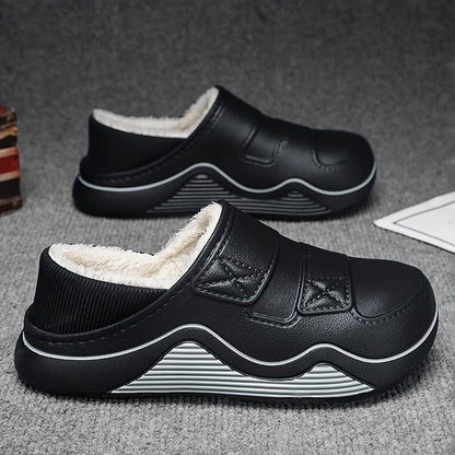 Men’s Plush-Lined Winter Slip-On Shoes