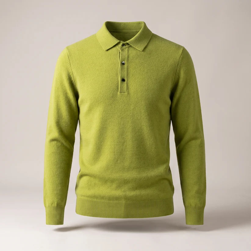 Men's Polo Sweater