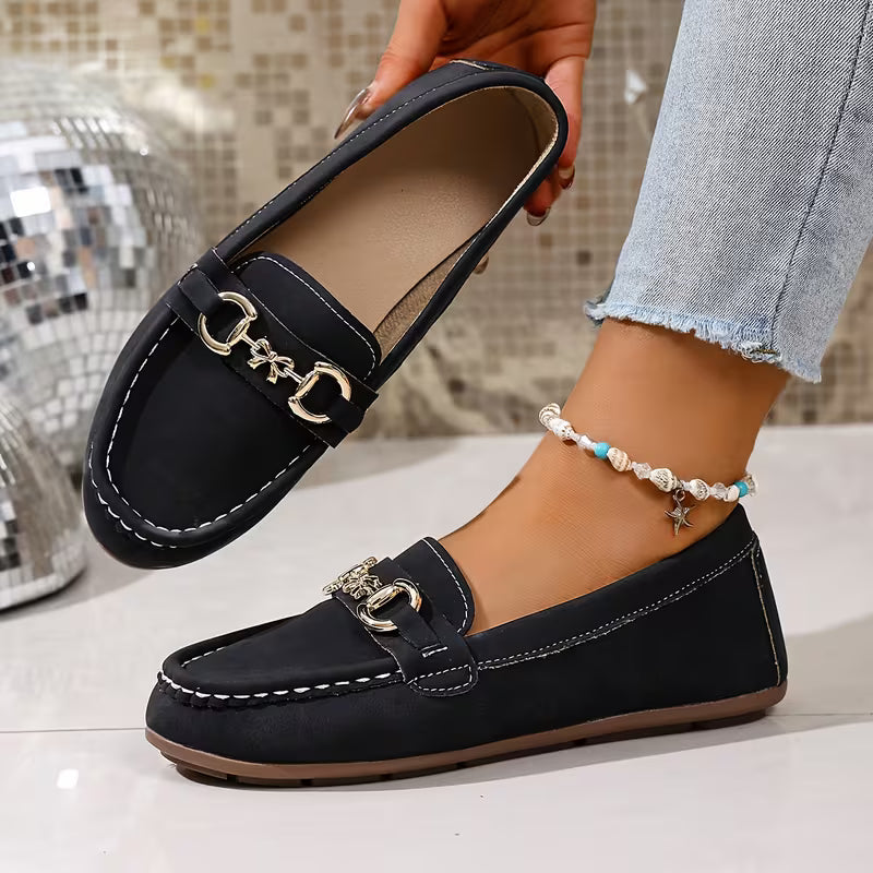 Women's Decorative Bit Loafers