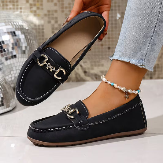 Women's Decorative Bit Loafers