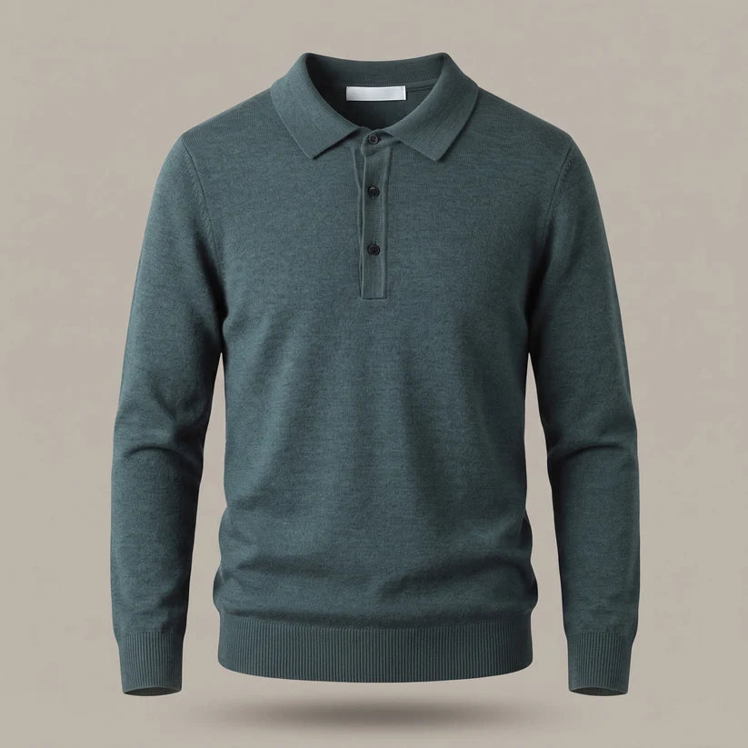 Men's Polo Sweater