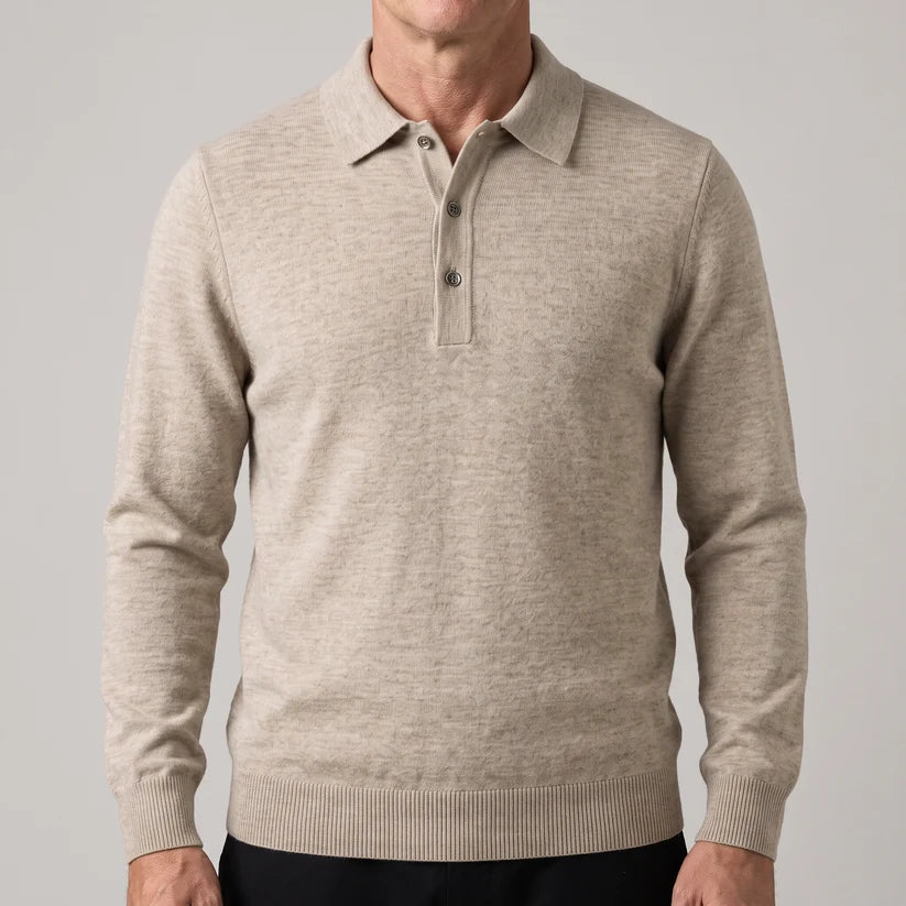 Men's Polo Sweater