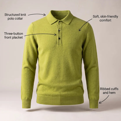 Men's Polo Sweater