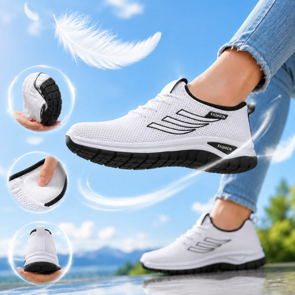 Women's Casual Lace-Up Sneakers