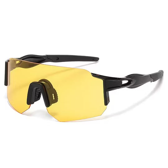 Sport Sunglasses with Oversized Frame and UV Protection
