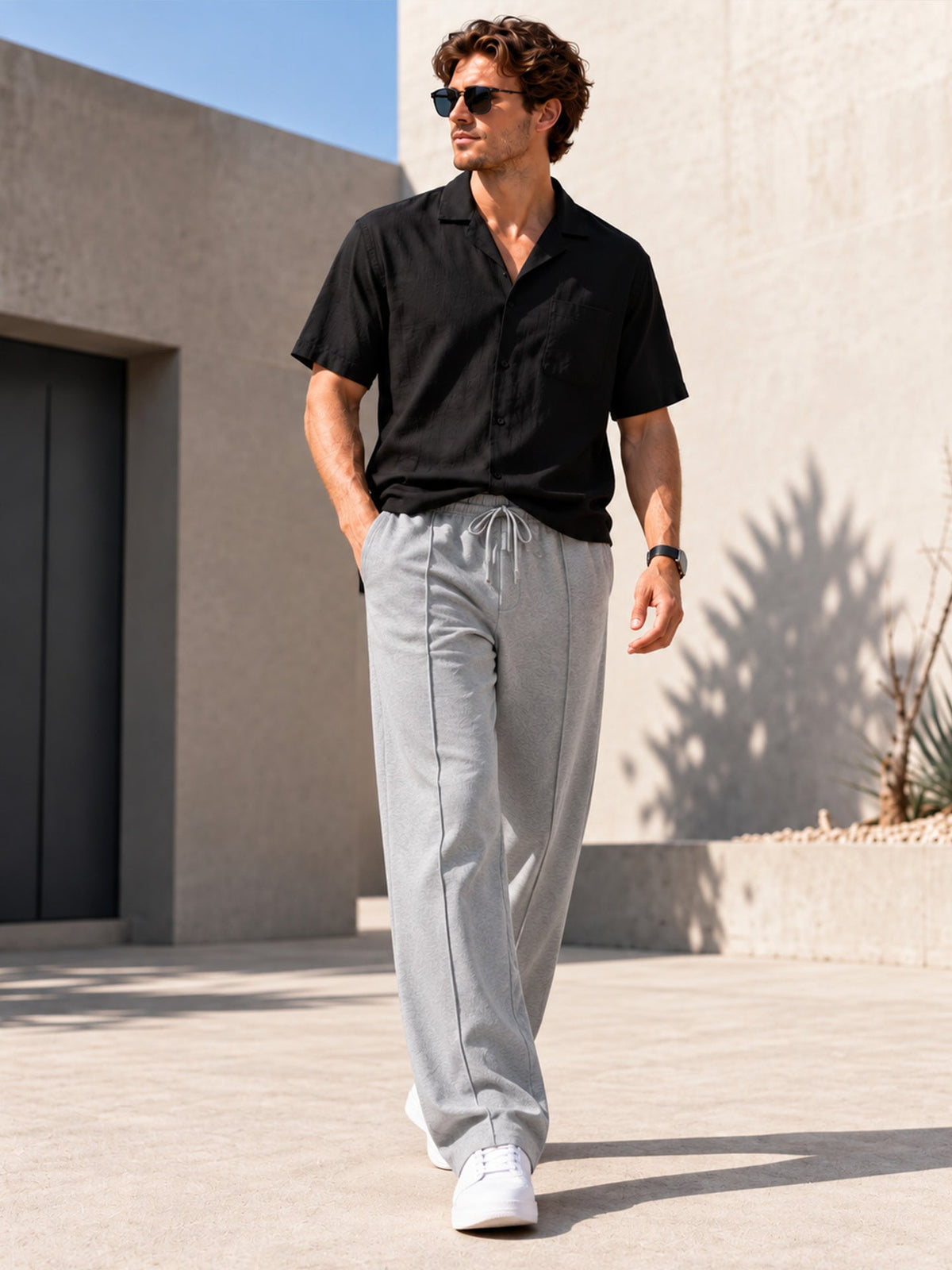 Men's Casual Drawstring Pants