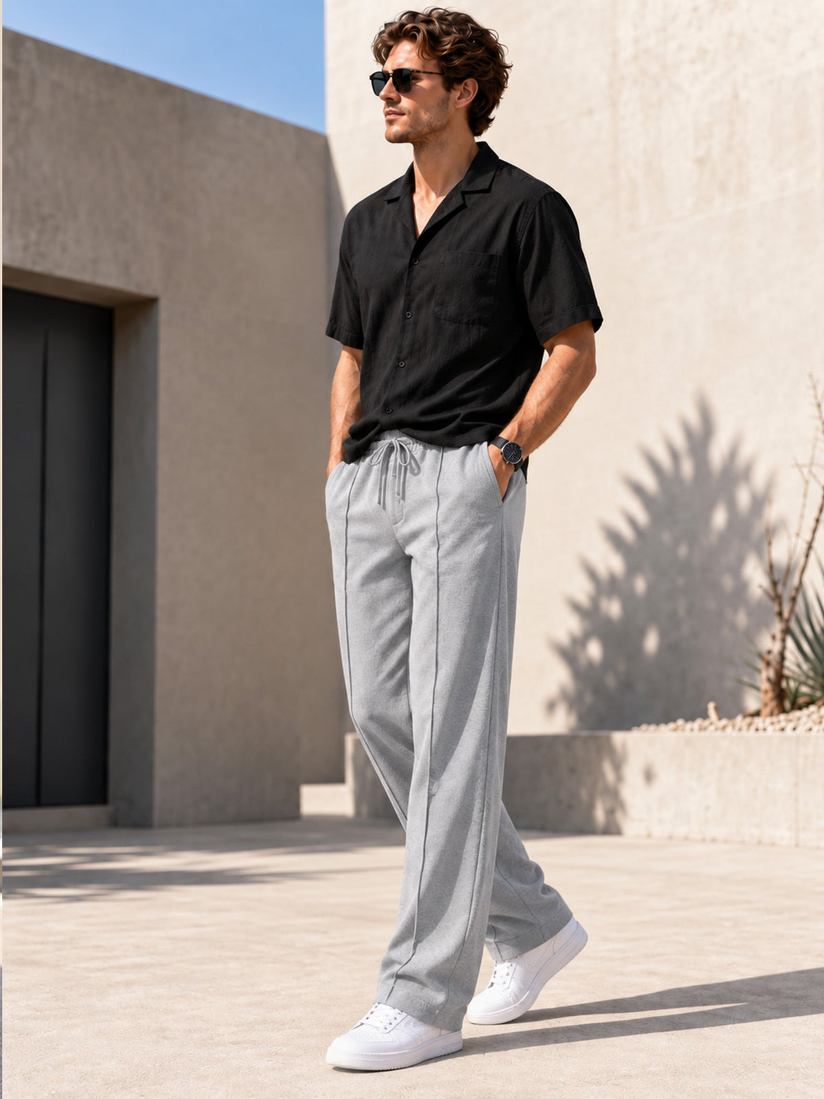 Men's Casual Drawstring Pants