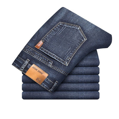 Men’s Premium 4-Way Stretch Tapered Jeans