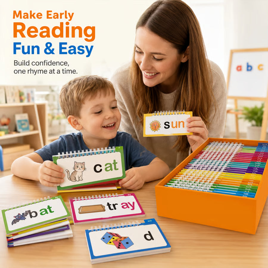 Read & Rhyme Phonics Flip Book Set