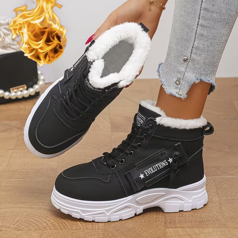 Women's Lace-Up High-Top Shoes