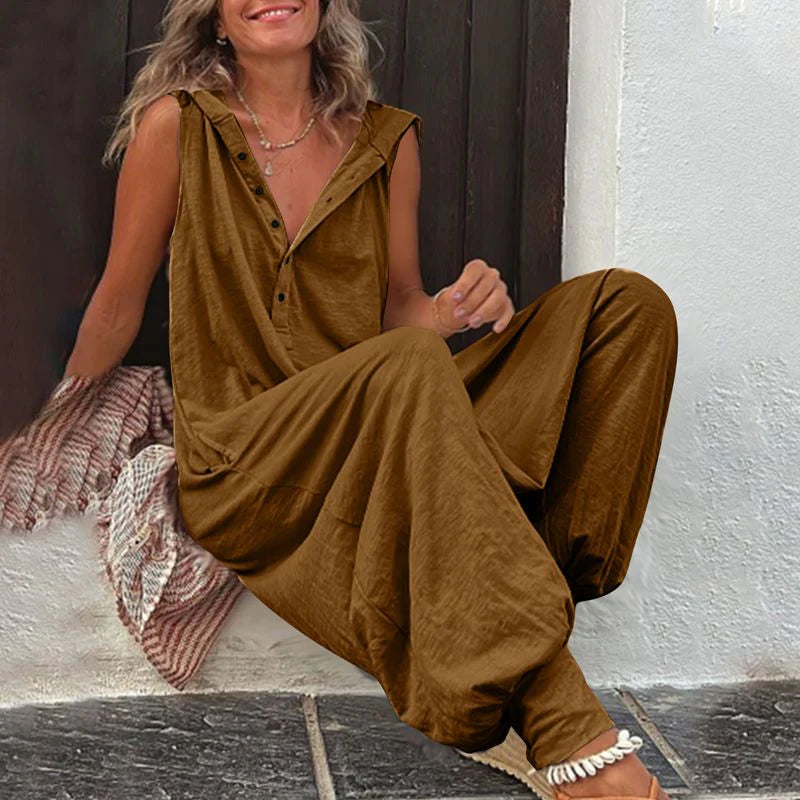 Women's Sleeveless Jumpsuit