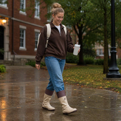 Foldable High-Top Shoe Covers