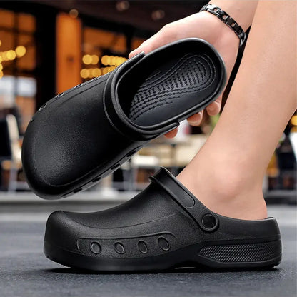 Men's Slip-On Work Clogs