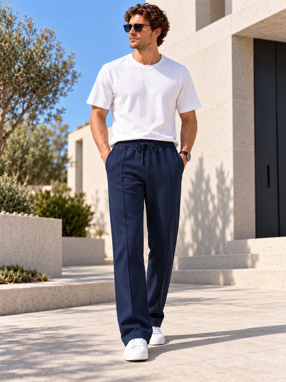 Men's Casual Drawstring Pants