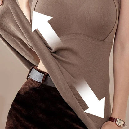 Women’s Tank Top with Built-In Shelf Bra