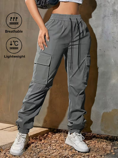 Women’s Drawstring Cargo Pants