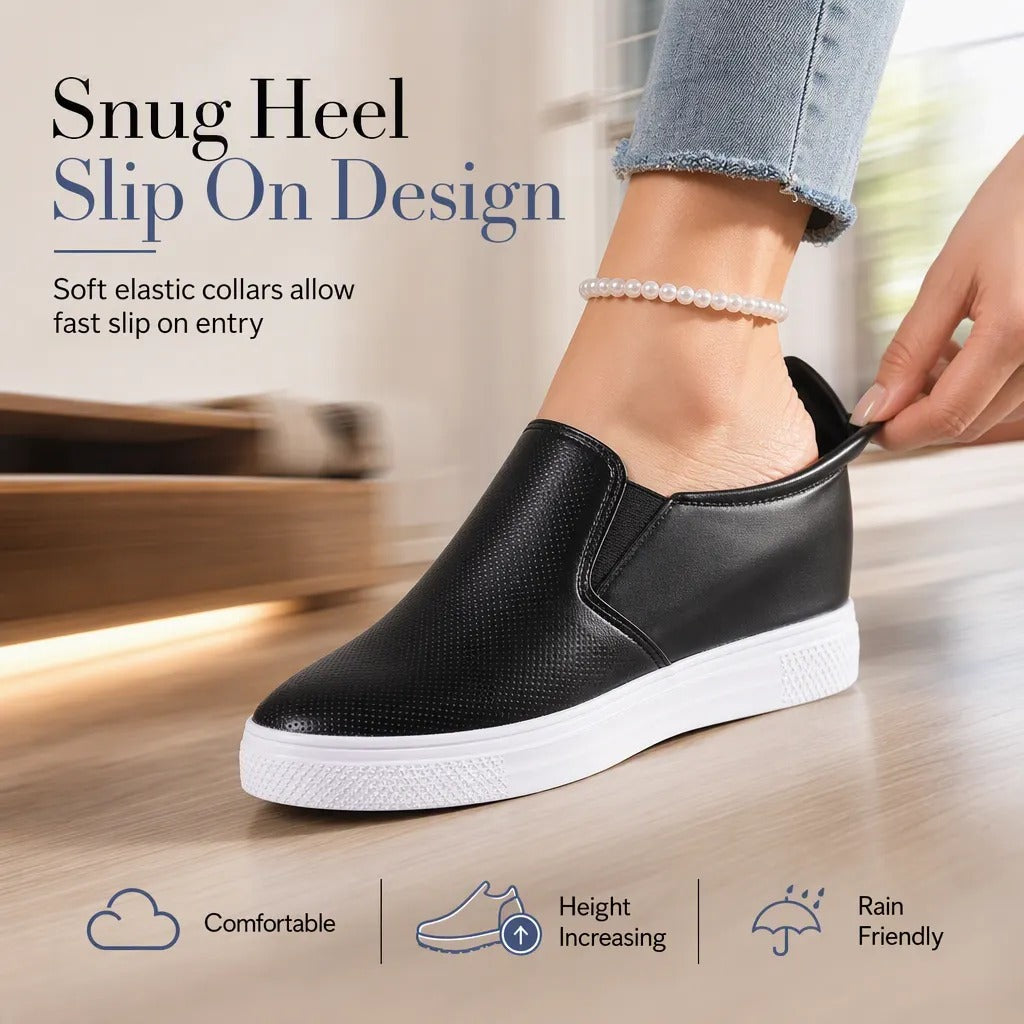 Women's Perforated Slip-On Shoes