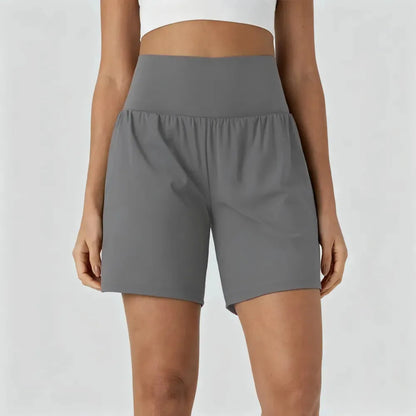 Women's Super High-Waisted Cool Touch Yoga Shorts