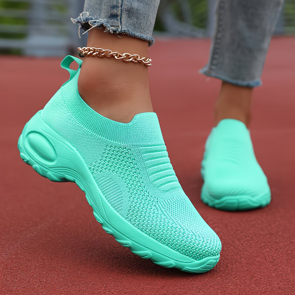 Women's Knit Slip-On Sneakers