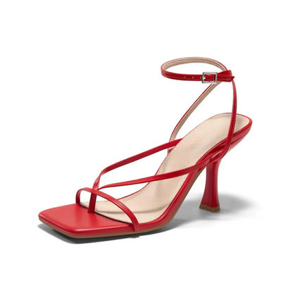 Women's Strappy Kitten Heel Sandals