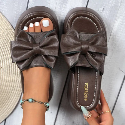 Women’s Bow Detail Platform Sandals