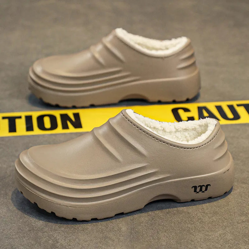 Unisex Lined Slip-On Clogs