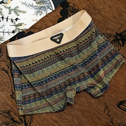 3-Pack Patterned Mid-Rise Boxer Briefs