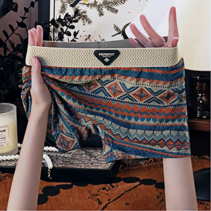3-Pack Patterned Mid-Rise Boxer Briefs