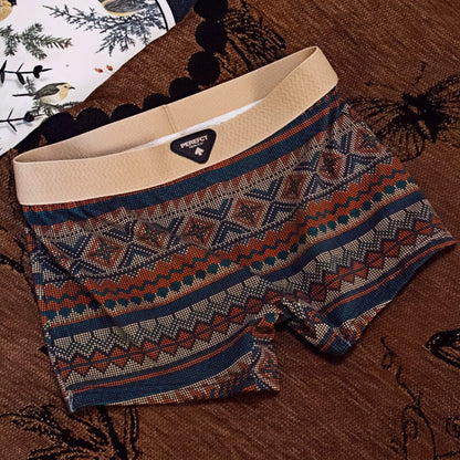 3-Pack Patterned Mid-Rise Boxer Briefs