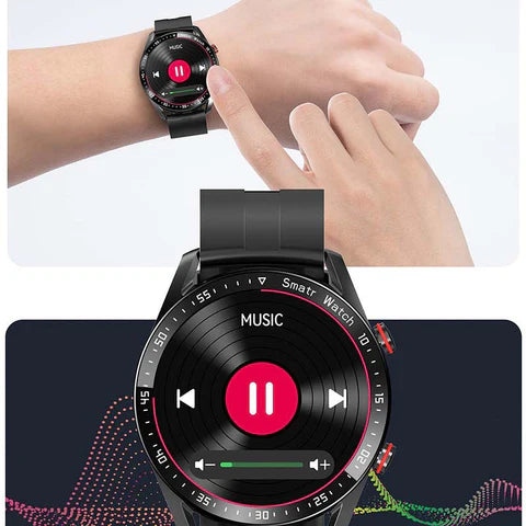 Smart Fitness Watch with Heart Rate & Sleep Tracking