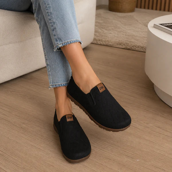 Women's Quilted Slip-On Casual Shoes