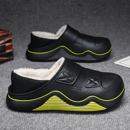 Men’s Plush-Lined Winter Slip-On Shoes