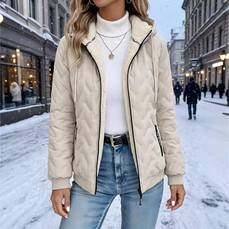 Women's Hooded Quilted Jacket