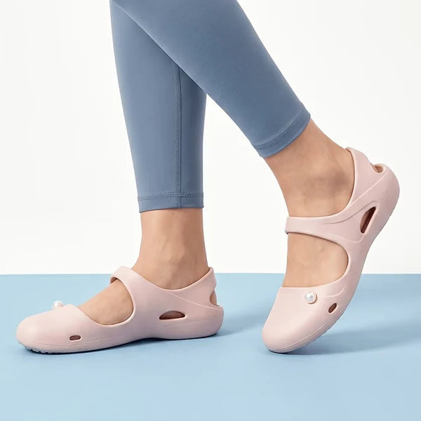 Women’s Pearl Accent Summer Slides