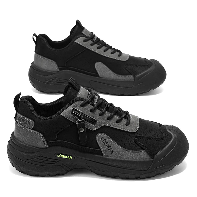 Men's Lace-Up Work Shoes