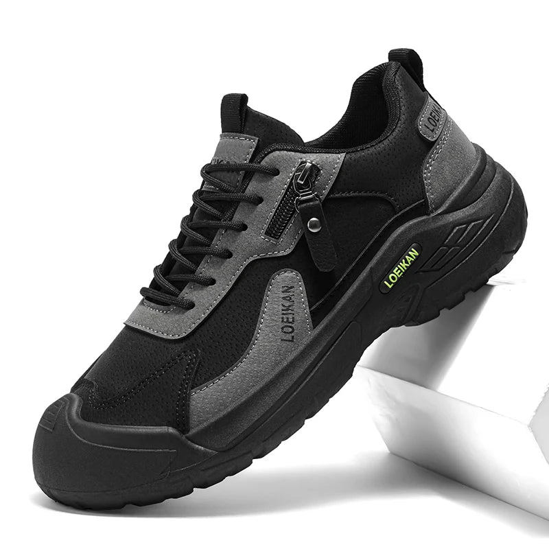 Men's Lace-Up Work Shoes