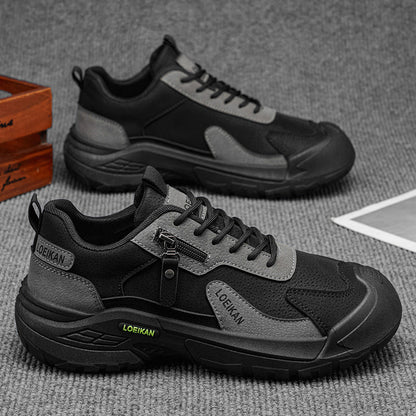 Men's Lace-Up Work Shoes