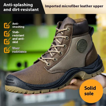 Men's Lace-Up Work Boots